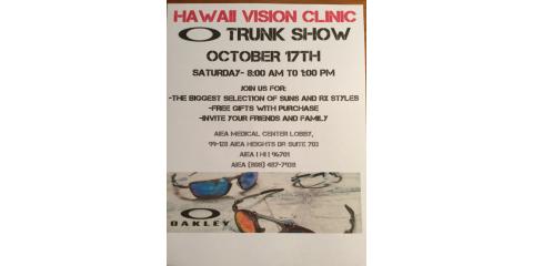 Hawaii Vision Clinic 2015 Oakley Trunk Show